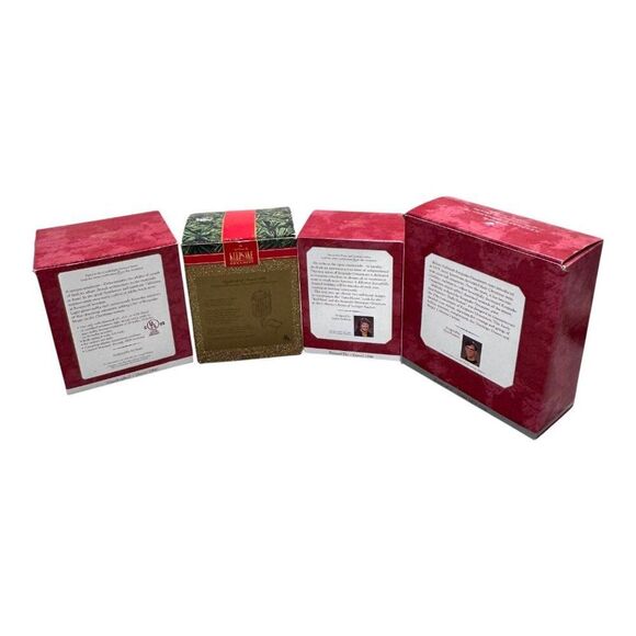 Hallmark Village Collection Set Of 4 Buildings Halls Station Mission Church Lot - Picture 2 of 16